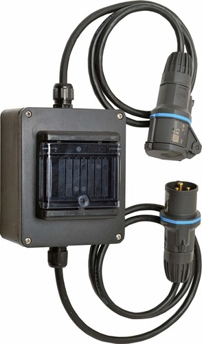 Walther Werke CEE Stromzähler-Leitung 3m, 16A 3P 230V IP54 64Z1010