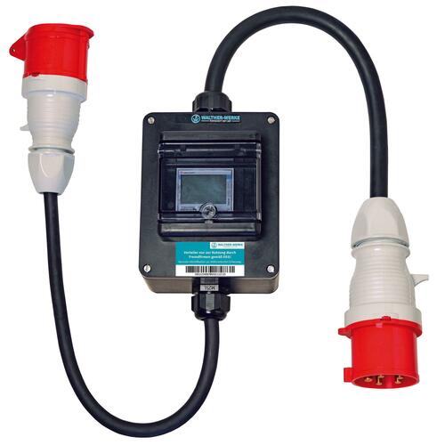 Walther Werke CEE Stromzähler-Leitung 3m, 32A 5P 400V IP44 64Z1110