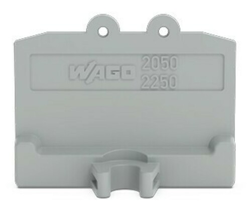 WAGO GmbH & Co. KG Abschlussplatte 1,3 mm, grau 2050-381
