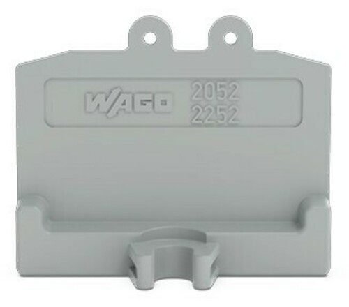 WAGO GmbH & Co. KG Abschlussplatte grau 2052-381