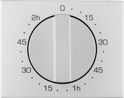 Berker Zentralstück Alu 120min f. Zeitschaltuhr 16357103