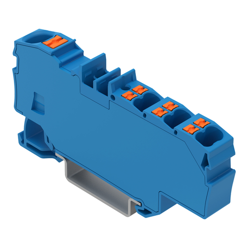 WAGO GmbH & Co. KG Verteilerklemme 1x6qmm/6x1,5qmm, bl 2206-8034