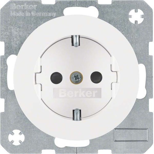 Berker SCHUKO-Steckdose pows/gl 41232089