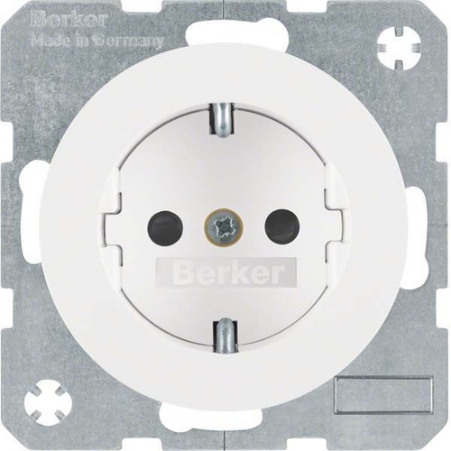 Berker SCHUKO-Steckdose pows/gl 47232089