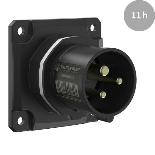 Walther Werke CEE NEO Anbaugerätestecker gerade 16A 3P 11h FW610311CC Walther Werke CEE NEO Anbaugerätestecker gerade 16A 3P 11h FW610311CC