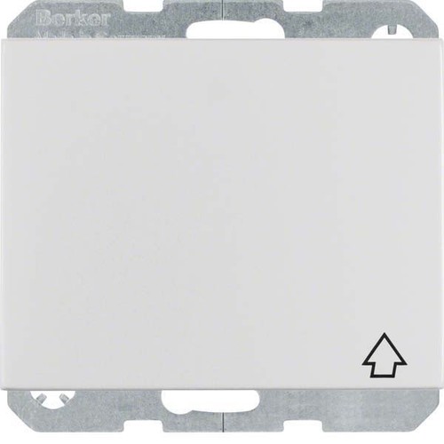 Berker Steckdose Alu Schutzk./Klappdeckel 6765777103