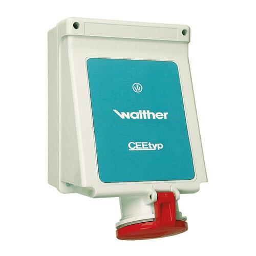 Walther Werke Wandsteckdose zur Innenbefest. 163P