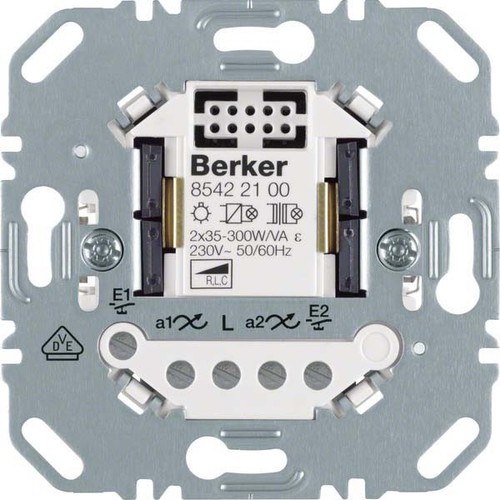 Berker Universal Tastdimmer 2-fach ch Hauselektronik 85422100