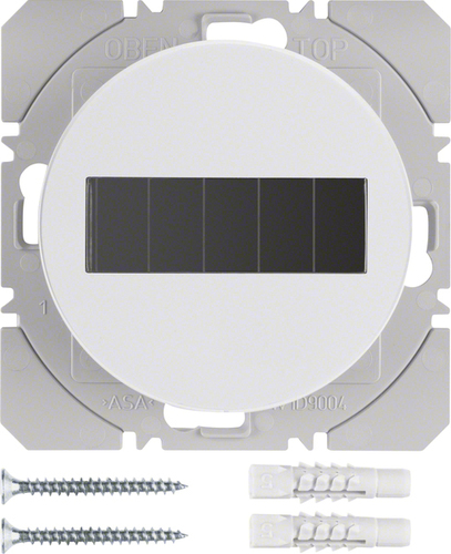 Berker KNX-Funk Wandsender 1-fach ch polarweiß glänze 85655139