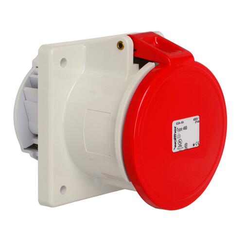 Walther Werke Anbaudose gerade 63A 5P 6h 460P Walther Werke Anbaudose gerade 63A 5P 6h 460P