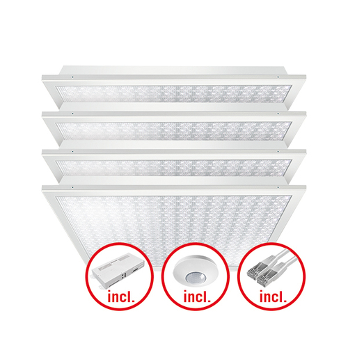 ESYLUX LED-Lichtsystem M600 840 QUADRO-S #EQ10132445 ESYLUX LED-Lichtsystem M600 840 QUADRO-S #EQ10132445