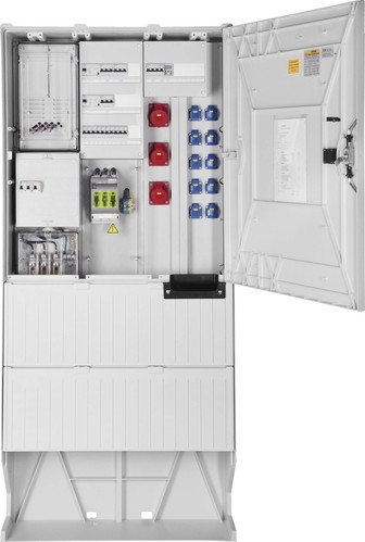 GSAB Elektrotechnik Festplatzsäule mit FP-Einführung 02.881P11Sy3165S5C