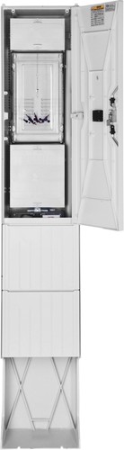 GSAB Elektrotechnik Zähleranschlußsäule N-ergie 1 Zähler 04.00.1P11