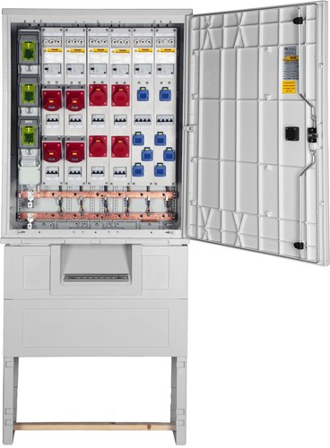GSAB Elektrotechnik Festplatzverteiler HxBxT:1000x805x320 1S10LSL2SY3322162S