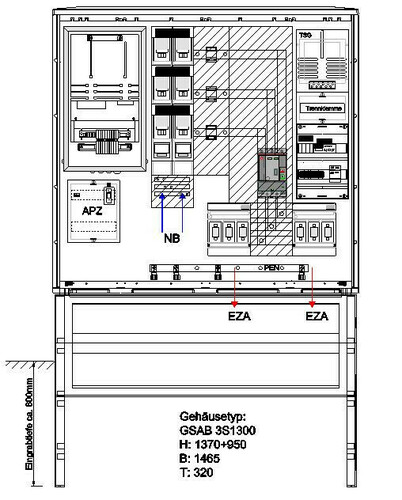 GSAB Elektrotechnik Wandlermessung RWE 630A 22.W630.AR-01
