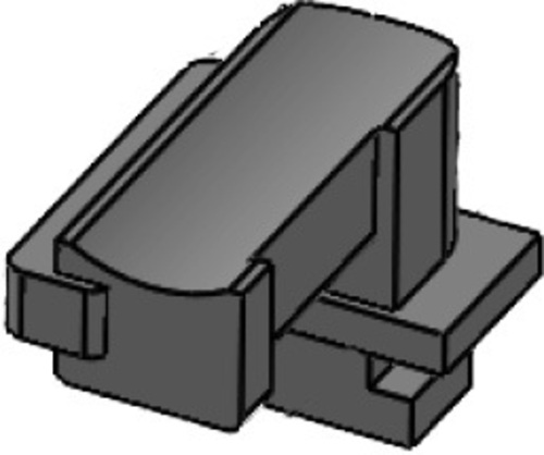 Icotek Klettbandhalter rastbar KBH-R 12 R MS