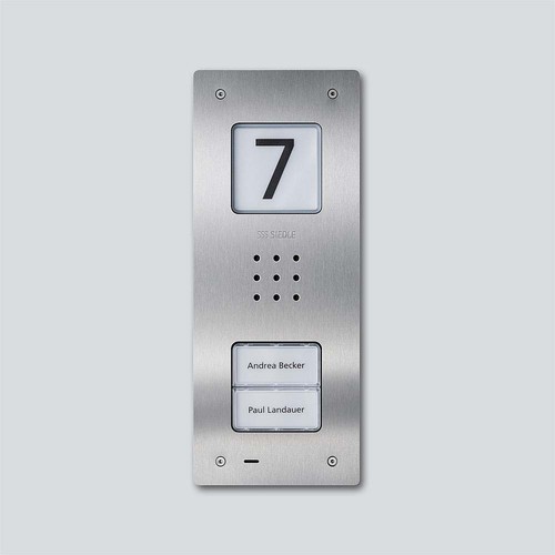 Siedle&Söhne Audio-Türstation Edelstahl gebürstet CAU 850-2-0 E