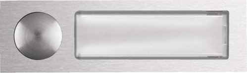 Elcom Ruftaster hinterleuchtbar EB aluminium AV3 EB alu