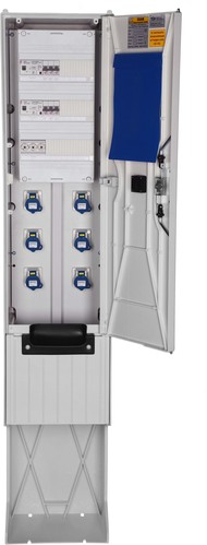 GSAB Elektrotechnik Festplatzverteiler HxBxT:1710x350x280 35S1700FP6CE16