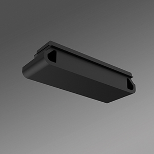 Regiolux Stirnseite PC SRBKSD schwarz RAL 9005