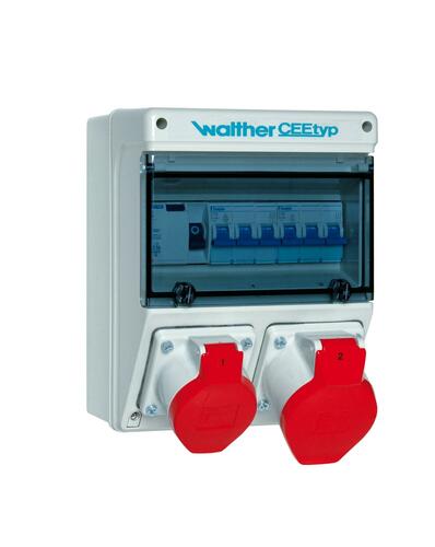 Walther Werke Steckdosekombination Kunststoff, 40A 6923015