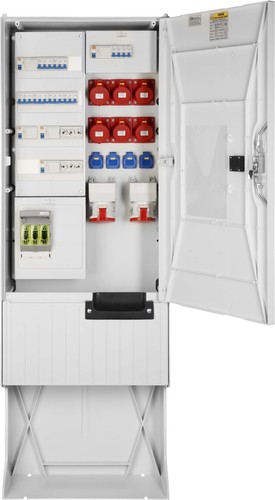GSAB Elektrotechnik Festplatzverteiler +Sockel HxBxT:1710x585x280 58S17FP2633323164S