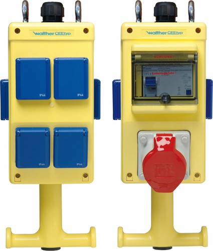 Walther Werke Steckdosekombination Kunststoff, 16A 6H10102