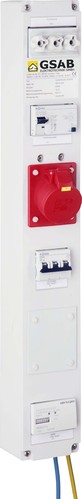 GSAB Elektrotechnik Systemleiste für Sammelschiene 99.00.022-Zdig