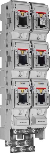 GSAB Elektrotechnik Doppellastschaltleiste für 3 Kabel 99.00.0278