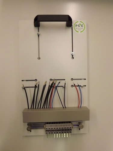 GSAB Elektrotechnik Zählerwechselplatte RWE kpl verdrahtet 99.00.925