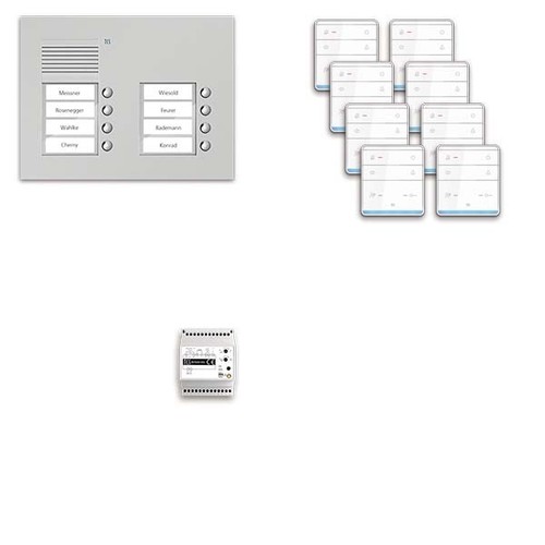 TCS Tür Control pre:pack Audio UP 8WE m.Außenstation PUK PPUF08/2-EN/01