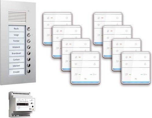 TCS Tür Control pre:pack Audio UP 8WE m.Außenstation PUK PPUF08-EN/01