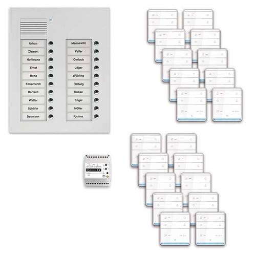 TCS Tür Control pre:pack Audio UP 20WE m.Außenstation PUK PPUF20/2-EN/01