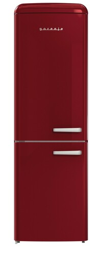 Gorenje Kühl/Gefrierkombi Retrodesign ONRK 619 DR-L burgun