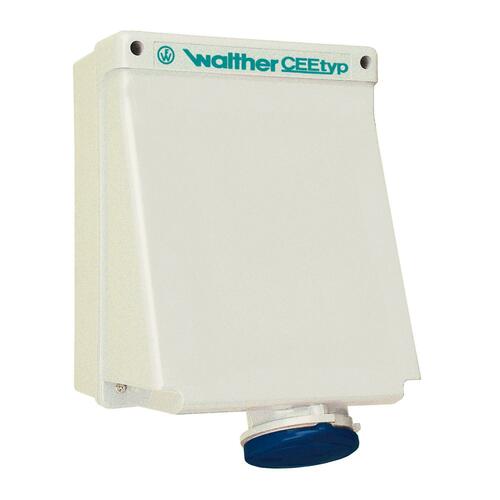 Walther Werke Wandsteckdose 16A 3P 6h AE110306MV