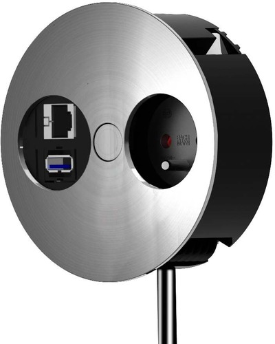 Bachmann Steckdoseneinheit TWIST komplett bestückt 931.006 Bachmann Steckdoseneinheit TWIST komplett bestückt 931.006