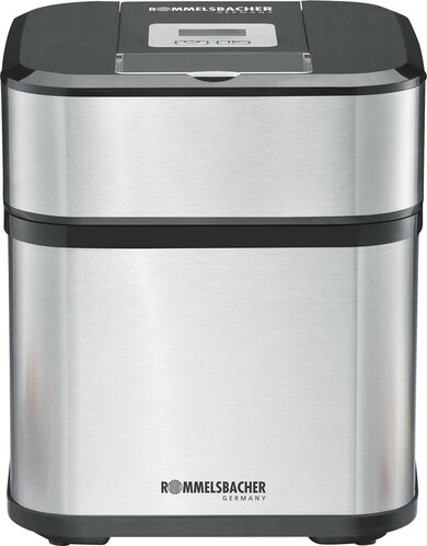 Rommelsbacher Eismaschine KURT edelstahl 4-in-1 IM 12 eds