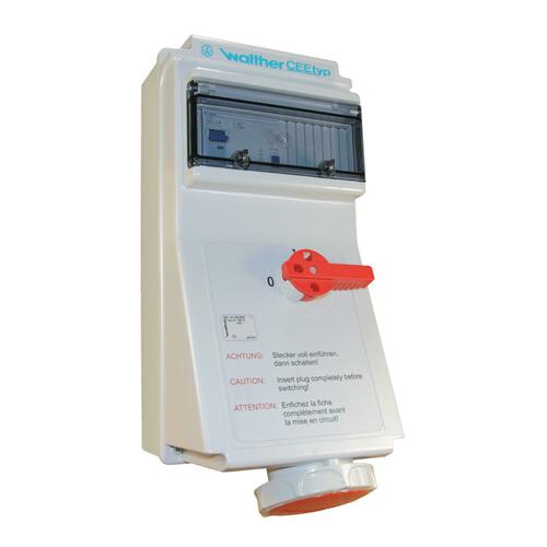 Walther Werke Wasserdichte Wandsteckdose 63A 5P 6h AL169TJ