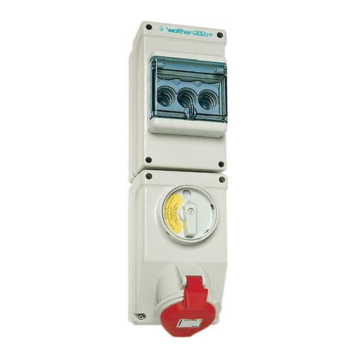 Walther Werke Wandsteckdose 16A 4P 6h AU110406SN