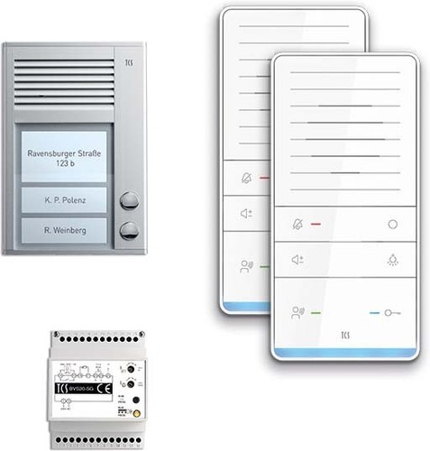 TCS Tür Control audio:pack Aufputz f. 2WE m. Außenstation PAK PAAF021/001