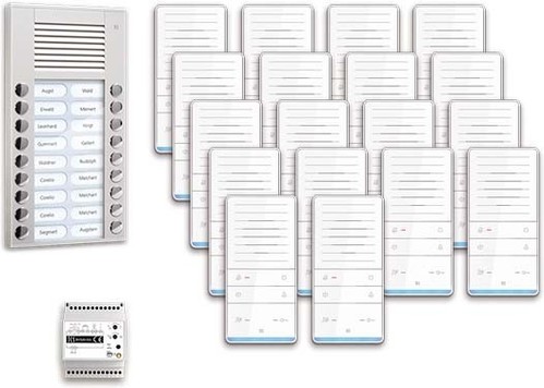 TCS Tür Control audio:pack Aufputz f. 18WE m. Außenstation PES PAAF182/001