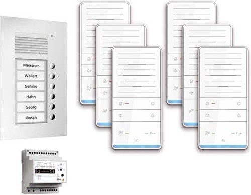 TCS Tür Control audio:pack Unterputz f.6WE m. Außenstation PUK PAUF061/001