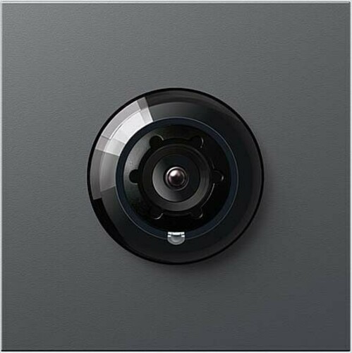 Siedle&Söhne Systemfreie Kamera 180 Dunkelgrau-Glimmer CM 618-02 DG