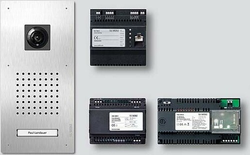 Siedle&Söhne Classic-Set Smart Gateway Edelstahl gebürstet SET CLVSG 850-1