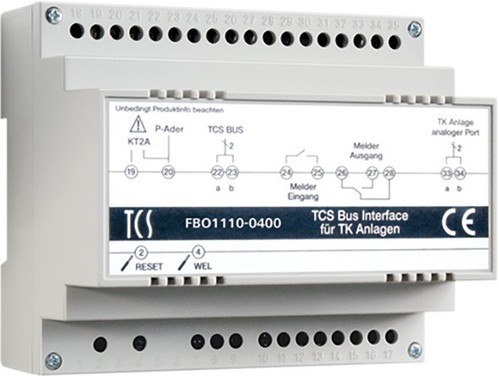 TCS Tür Control Interface analog, b.64Tn FBO1110-0400