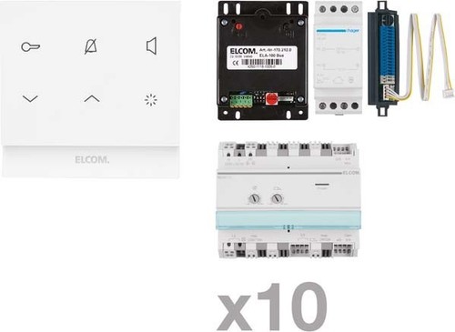 Elcom AudioKit i2 10Tln.2DrahtELCTOUCH REK430Y