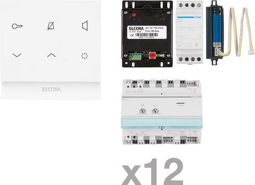 Elcom AudioKit i2 12Tln.2DrahtELCTOUCH REK432Y