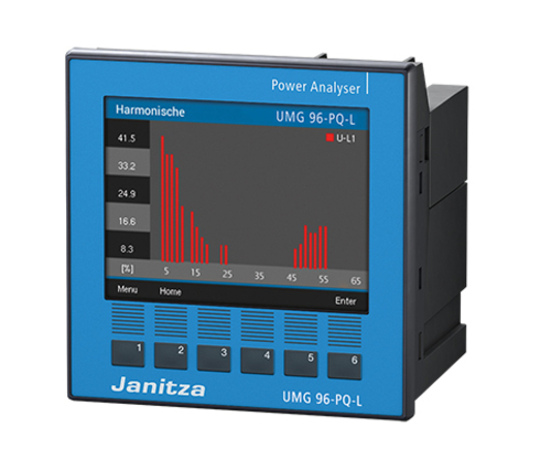 Janitza Electronic Spannungsanalysator Modular erweiterbar UMG96PQLIT90277VKl.S