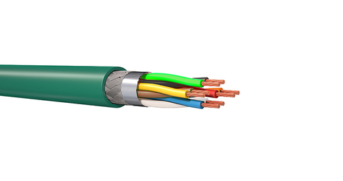 KERPEN DATACOM MegaLine D1-20 4P f AWG26/7 (IEC) PVC grün T1000