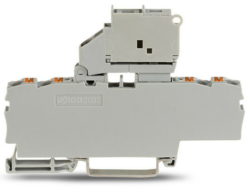 WAGO GmbH & Co. KG 4-Leiter-Sicherungsklemme Aschlussplatte,or 2202-1812